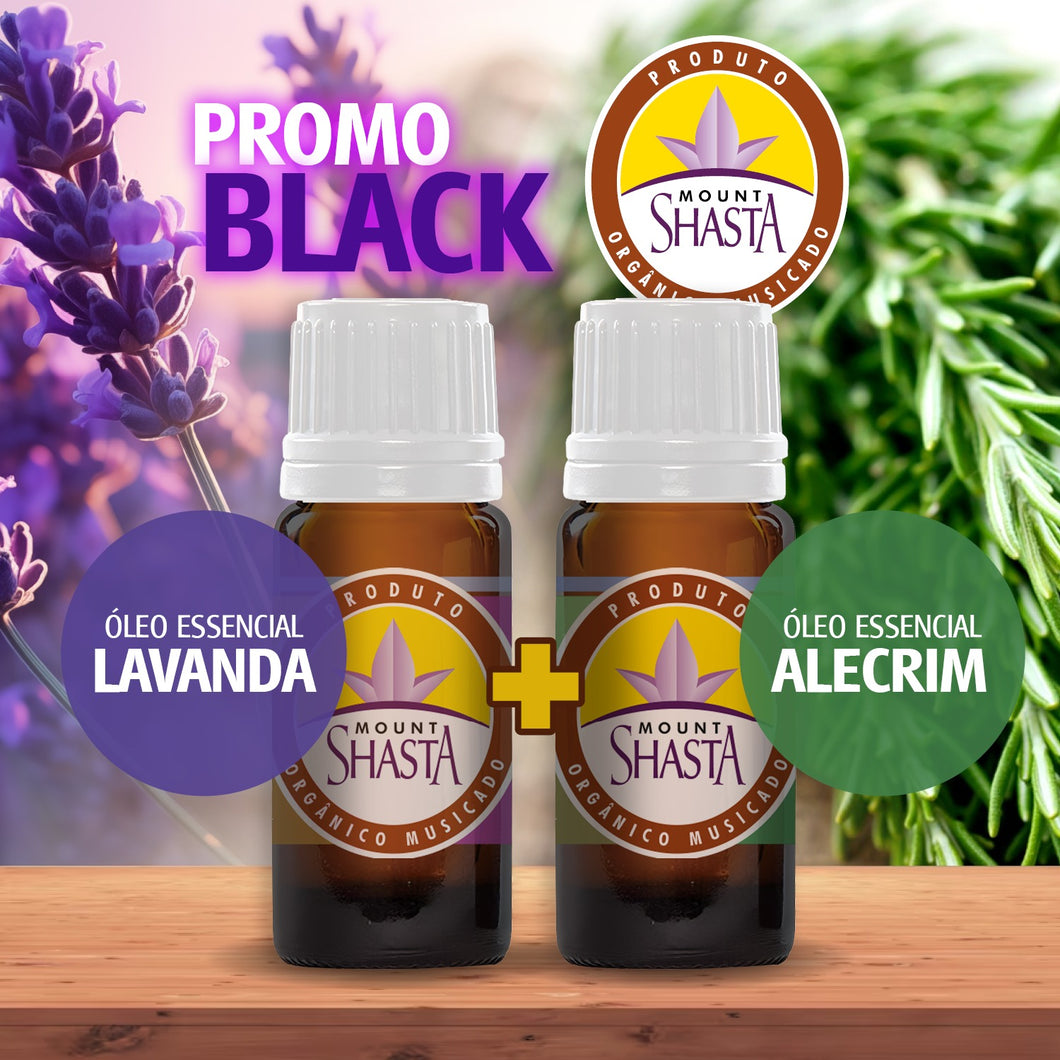 Promoção BLACK FRIDAY: Óleo de Lavanda + Alecrim